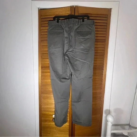 L.L Bean Mens Grey Dress Pants Size 36 - Picture 4 of 6